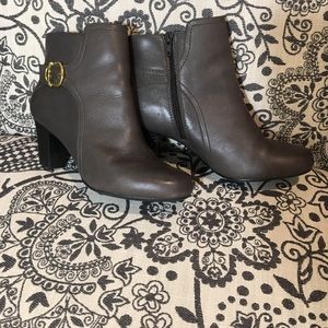 Clark ankle booties